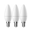 Nordlux E14 - 3-pack - C35 - 2700 Kelvin - 250 Lumen - Warm wit licht voor een gezellige sfeer