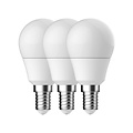 Nordlux E14 - 3-pack - G45 - 2700 Kelvin - 470 Lumen - Warm wit licht voor een gezellige sfeer