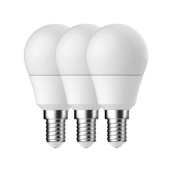Nordlux E14 - 3-pack - G45 - 2700 Kelvin - 470 Lumen - Warmweißes Licht für eine gemütliche Atmosphäre