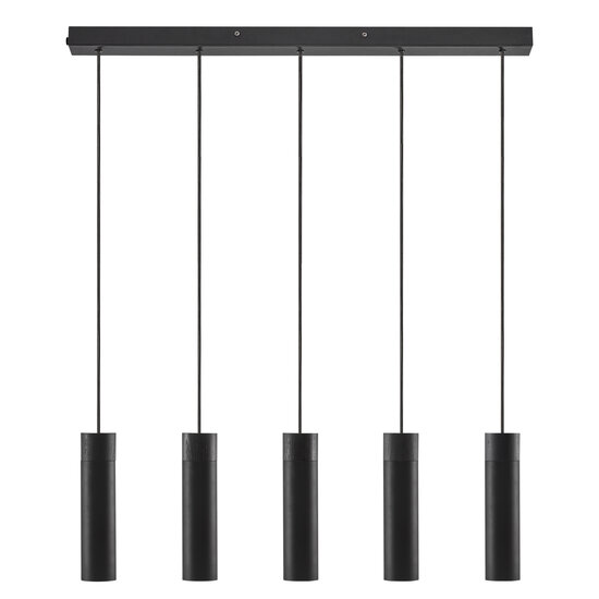 Nordlux Tilo 5-Spot - Pendelleuchte - Schwarz - Minimalistische Eleganz für Ihr Zuhause