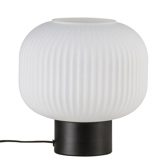 Nordlux Milford - Lámpara de mesa - Negra - Crea un ambiente cálido en tu hogar