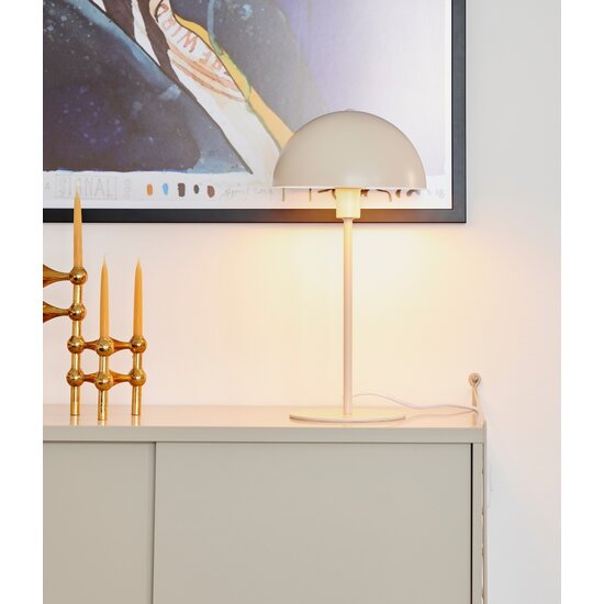 Nordlux Ellen 20 - Tischlampe Beige - Minimalistisches skandinavisches Design für jeden Raum