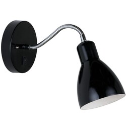 Cyclone Flex - Wandlamp - Zwart