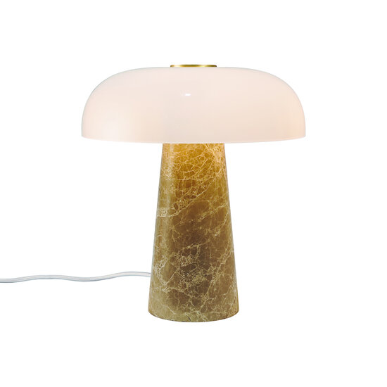 Nordlux Glossy Mini - Lámpara de mesa - Beige - Un elegante complemento para tu hogar