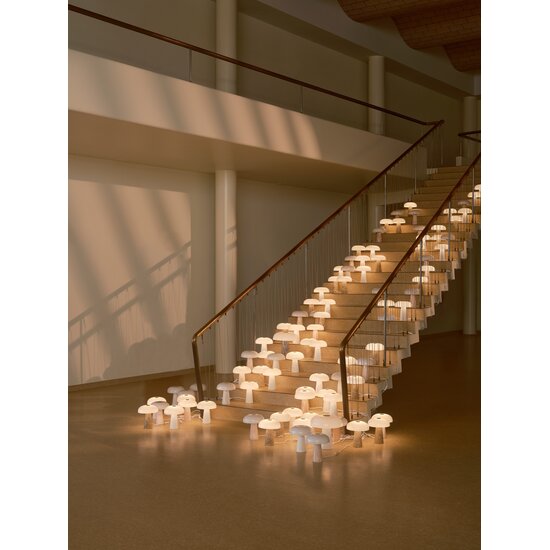 Nordlux Glossy Mini - Lampe de table - Beige - Un ajout élégant à votre intérieur