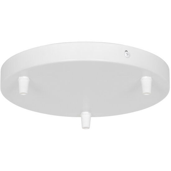 Nordlux Luana 3-exits - Canopy - White - Idéal pour combiner des suspensions