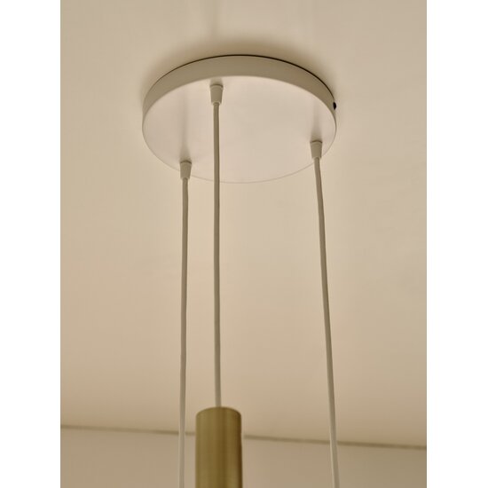 Nordlux Luana 3-exits - Canopy - White - Perfect for combining pendant lights