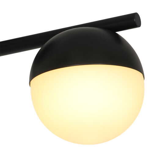Nordlux Contina - Plafonnier - Noir - Éclairage élégant pour chaque espace