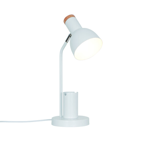 Nordlux Devone | Lámpara de mesa | Blanca - Lámpara de escritorio perfecta para la habitación infantil