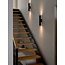 Nordlux Vico Long | Wall light | Black - Scandinavian elegance for your interior