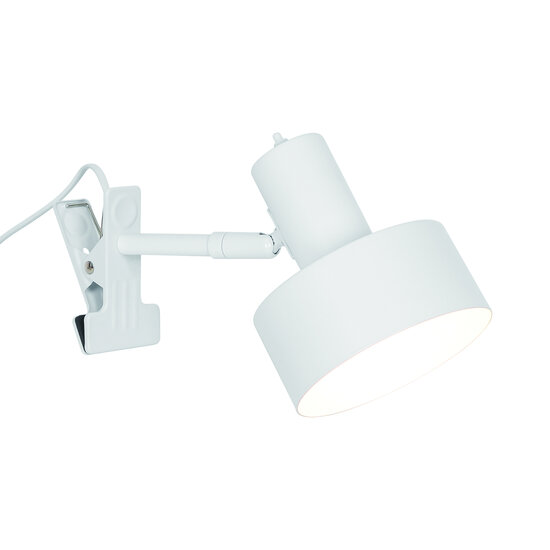 Nordlux Matis | Clamp lamp | White - Minimalistisch design voor elke ruimte