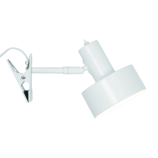Nordlux Matis | Lámpara de pinza | Blanca - Diseño minimalista para cualquier espacio