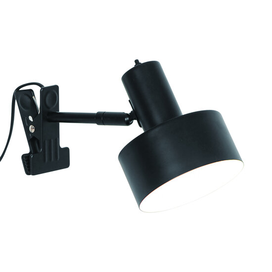 Nordlux Matis | Lámpara de pinza | Negra - Diseño minimalista para cualquier espacio