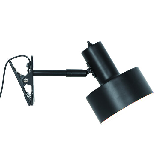 Nordlux Matis | Klemlamp | Zwart - Minimalistisch design voor elke ruimte