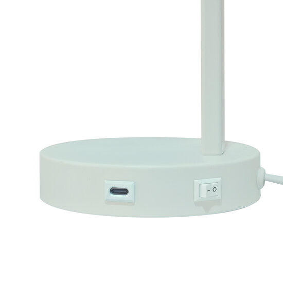 Nordlux Wilmer - Tischlampe - Minimalistisches Design mit USB-C-Anschluss