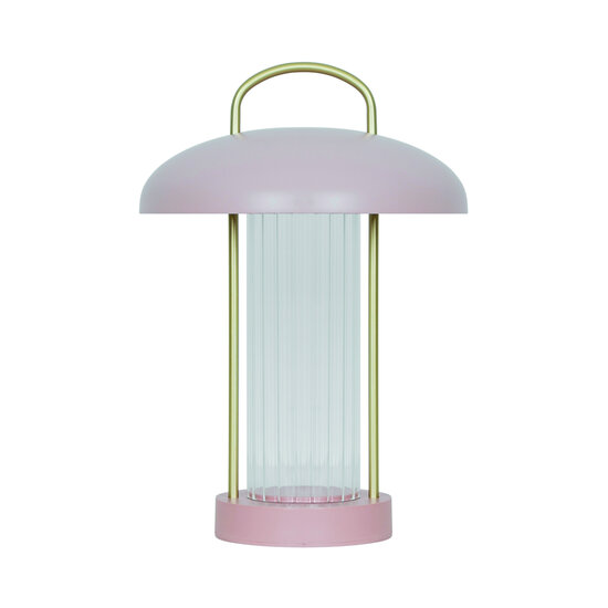 Nordlux Mirano Portable - Lampe de table - Rose poussiéreux avec fonction dimmable pour une ambiance parfaite