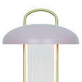 Nordlux Mirano Portable - Table lamp - Dusty rose met dimfunctie voor de perfecte sfeer