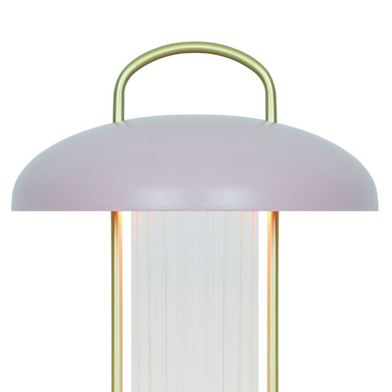 Nordlux Mirano Portable - Table lamp - Dusty rose with dimmable feature for perfect ambiance