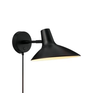 Darci Short - Wandlamp - Zwart