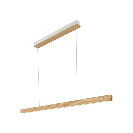 Nordlux Ilgas - Suspension - Bois clair - Créez l'ambiance parfaite avec un éclairage dimmable