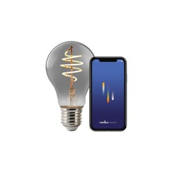 Smart E27 - A60 - 1800 Kelvin - 100 Lumen - Light Bulb - Smoked