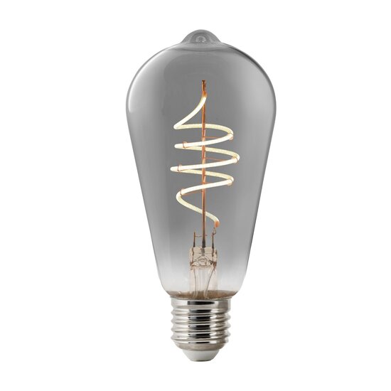 Nordlux Smart E27 - ST64 - 1800 Kelvin - 100 Lumen - Bombilla - Ahumada - Crea un ambiente acogedor con luz regulable