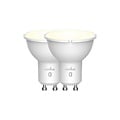 Nordlux Smart GU10 - 2-pack - 2200-6500 Kelvin - 420 Lumen - Light Bulb - White - Perfect for creating the right atmosphere in your home