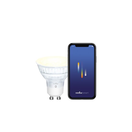 Nordlux Smart GU10 - 2200-6500 Kelvin - 380 Lumen - Parfait pour chaque ambiance