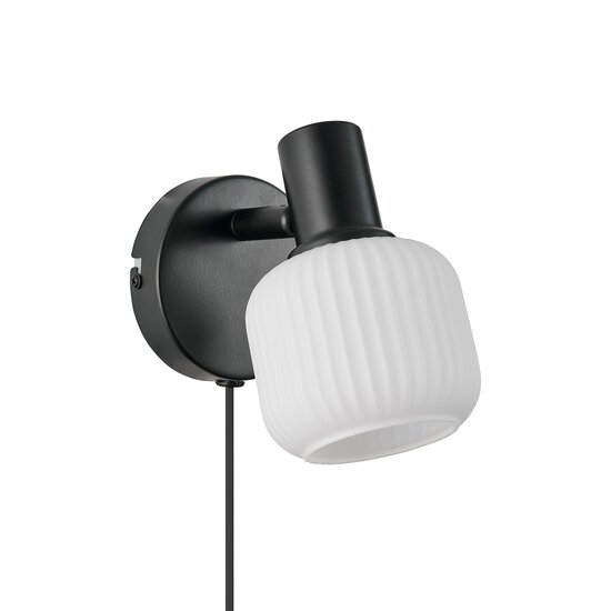 Nordlux Milford Mini - Aplique de pared elegante para una iluminación acogedora