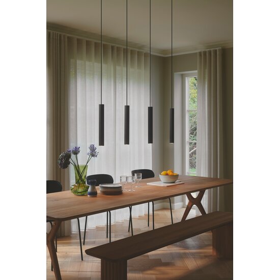 Nordlux Vico 4-Rail - Suspension - Noir - Élégance scandinave pour votre intérieur