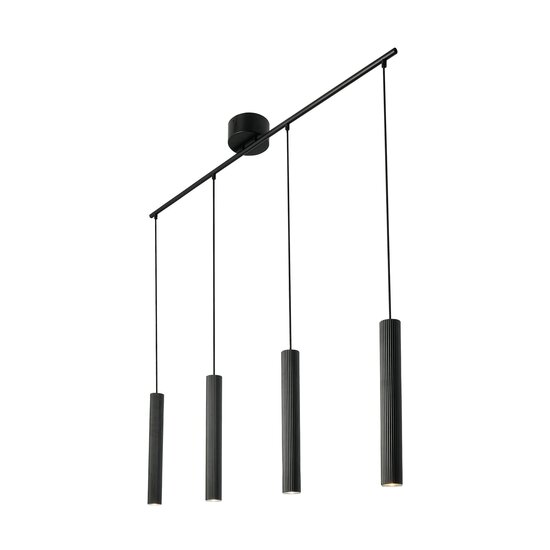 Nordlux Vico 4-Rail - Suspension - Noir - Élégance scandinave pour votre intérieur