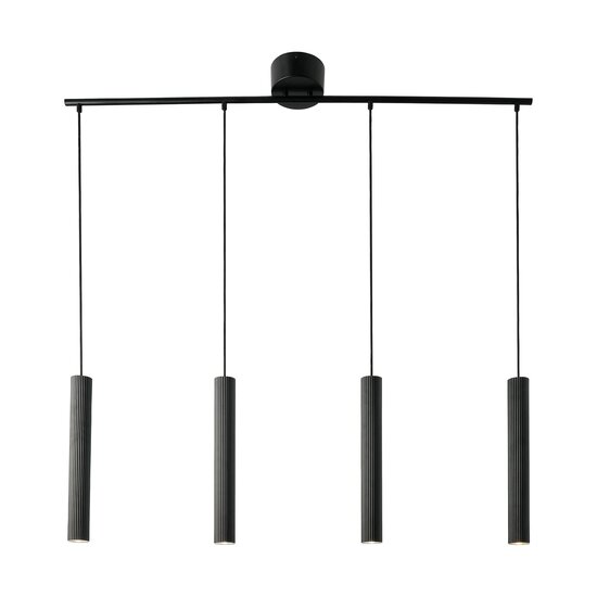 Nordlux Vico 4-Rail - Pendelleuchte - Schwarz - Skandinavische Eleganz für Ihr Zuhause