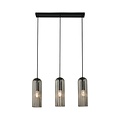 Nordlux Miella 3-Rail - Suspension - Fumé - Créez une ambiance chaleureuse dans votre intérieur