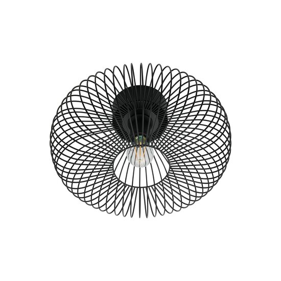 Nordlux Beroni | Deckenleuchte | Schwarz - Minimalistisches Design für faszinierende Beleuchtung