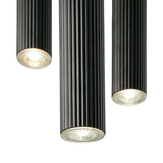 Nordlux Vico 3-Rondel - Pendant - Black - Scandinavian elegance for your home