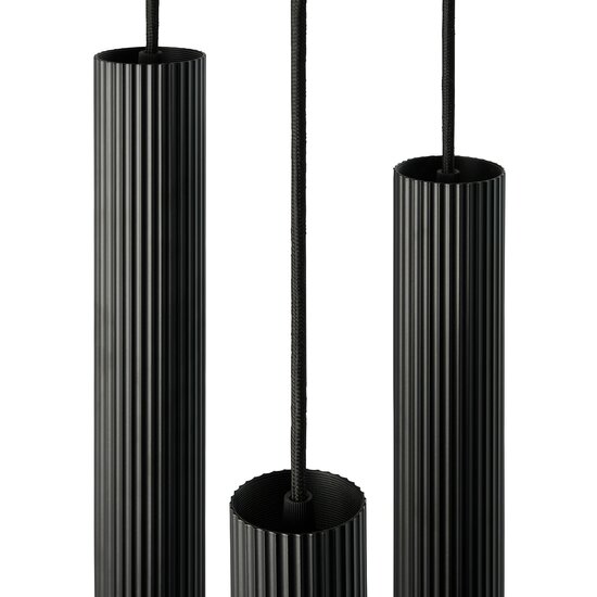 Nordlux Vico 3-Rondel - Pendelleuchte - Schwarz - Skandinavische Eleganz für Ihr Zuhause