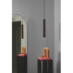 Vico - Pendant - Brown metallic
