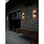 Nordlux Sibelis | Aplique de pared | Metal marrón - Diseño atemporal para iluminación exterior elegante