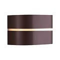 Nordlux Sibelis | Aplique de pared | Metal marrón - Diseño atemporal para iluminación exterior elegante