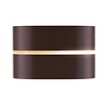 Nordlux Sibelis | Wall light | Brown metallic - Timeless design for stylish outdoor lighting