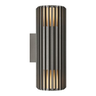 Aludra Double - Aplique de pared - Antracita costera