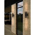 Nordlux Aludra Double - Aplique de pared - Crea un ambiente acogedor en exteriores