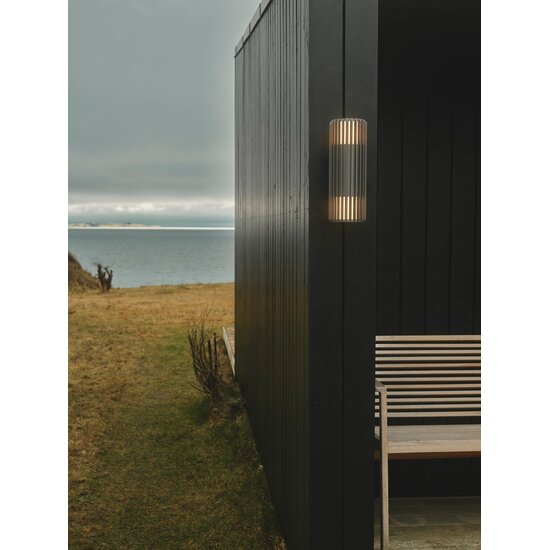 Nordlux Aludra Double - Aplique de pared - Crea un ambiente acogedor en exteriores