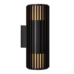 Aludra Double - Wall light - Seaside black