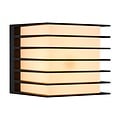 Nordlux Fluctus 13 | Lámpara de pared | Negra - Solución de iluminación moderna para exteriores