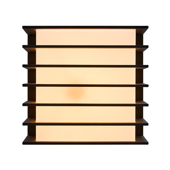 Nordlux Fluctus 13 | Wandlamp | Zwart - Moderne wandverlichting voor buiten