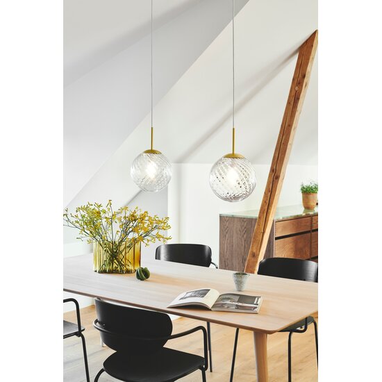 Nordlux Chisell 25 - Lámpara Colgante - Latón - Un elegante añadido a tu interior