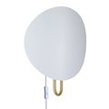 Nordlux Spargo | Applique | Blanc/Laiton - Éclairage indirect pour une ambiance chaleureuse