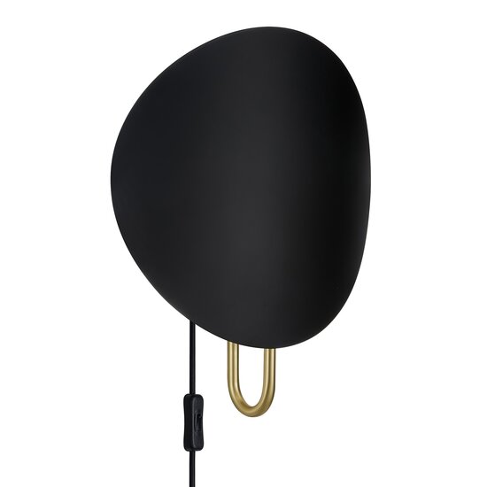 Nordlux Spargo | Aplique de pared | Negro/Mesón - Crea un ambiente acogedor