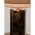 Nordlux Takai Marble - Lámpara de mesa - Marrón - Una pieza de declaración para cualquier espacio